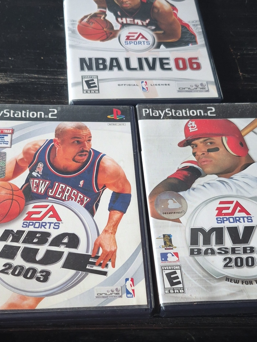 NBA/MVP PlayStation 2 Game Bundle - White